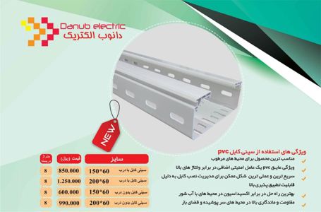 عکس شماره 20680 لیست-قیمت-سینی-کابل-دانوب