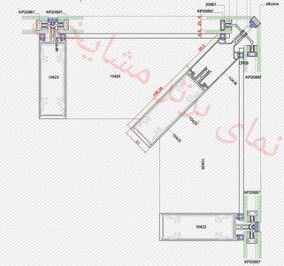 عکس شماره 35652 نمای-شیشه-اسپایدر-نمای-تمام-شیشه-هندریل-شیشه-ای-فین-گلس-روتل