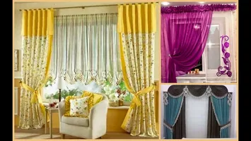 عکس هماهنگی پرده با دکوراسیون خانه 14964