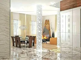 عکس تزئین ستون وسط خانه با ایده های شیک  18593