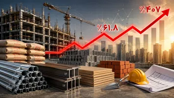 عکس تغییرات جدید قیمت مصالح ساختمانی و هزینه ساخت مسکن 18991
