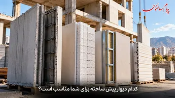 عکس کدام دیوار پیش ساخته برای شما مناسب است؟ (راهنمای خرید 1405) 19014