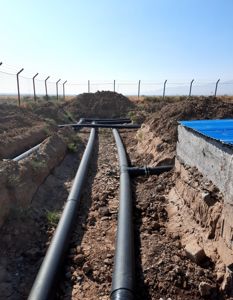 عکس شماره 40893 لوله-کش-آب-با-لوله-پلی-اتیلن-و-جوشکاری-لوله-پلی-اتیلن-آب