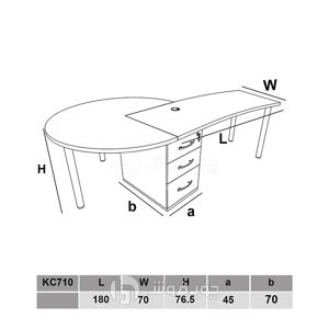 عکس شماره 40919 ست-میز-مدیریت-و-کنفرانس3-نفره-مدل-KC710