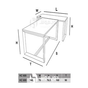 عکس شماره 40921 ست-میز-مدیریت-و-کنفرانس-4-نفره-مدل-KC600