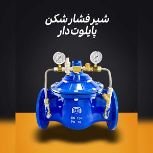 عکس شماره 40974 فروش-شیر-فشار-شکن-پایلوت-دار-چدنی