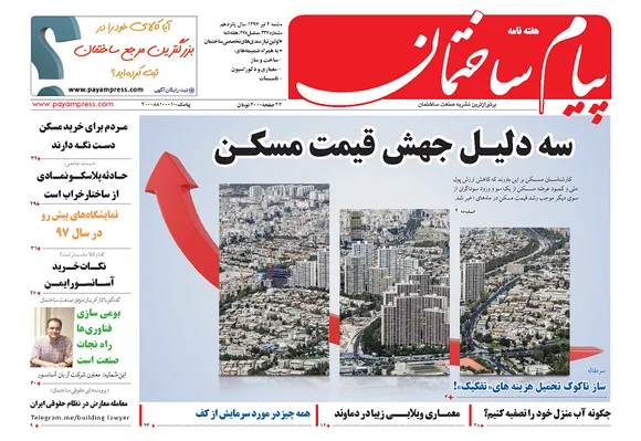عکس سه دلیل جهش قیمت مسکن 211