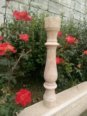 عکس نرده سنگی گرد 13111