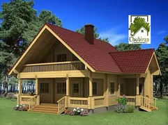عکس ویلای چوبی پیش ساخته 13688