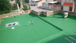 عکس عایق رطوبتی پشت بام 14865