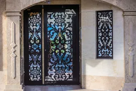 عکس درب فلزی حیاط 16194