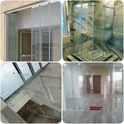 عکس نرده شیشه ای و کابین دوش 17955