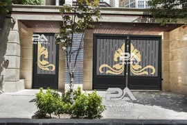 عکس درب فلزی پایون مدل رزا درب حیاطی دو لنگه و تک لنگه 19513