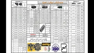 عکس لیست قیمت اتصالات جوشی 21879