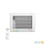 عکس دریچه ریموت دار کولر (مستطیل تک شبکه) 22030
