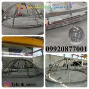 عکس نورگیر ساختمان/نورگیر گنبدب متحرک/گروه صنعتی تکنیک سازه09920877001 27097