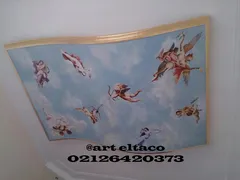 عکس پتینه ستونی ورق طلا 27655