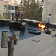 عکس نصب انواع ایزوگام  ایزوگام عایقی بادوام  35043