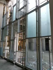 عکس مجری نمای شیشه ایی کرتین وال، نمای کرتین وال  35548