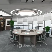 عکس میز کنفرانس دایره ای 40716