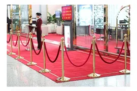 عکس راهبند تشریفاتی هتلی طنابی 40858