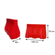 عکس تولید نیوجرسی پلاستیکی ترافیکی | پارکینگ 45138
