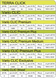 عکس شرکت باران تجارت نماینده ایلدیز ترکیه  وارد  کننده پارکتهای vario 5464