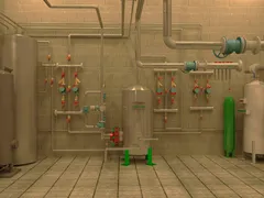 عکس گروه مهندسی آلفا-موتورخانه دید کلی 7406