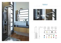 عکس پنل دوش پاریس 8074