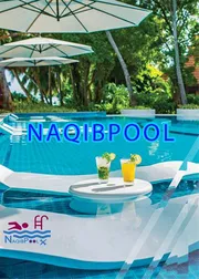 عکس تخت و سایبان کنار استخر 8321
