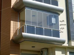 عکس  بالکن شیشه ای 8350