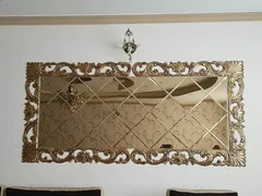 عکس آینه دیوار کوب با قاب 09121148546 9698