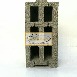 عکس بلوک سبک 20*20*40   سه جداره 10257