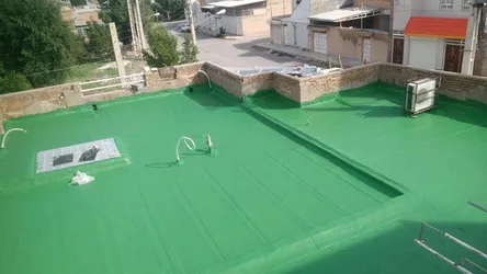 عکس عایق رطوبتی پشت بام 14865