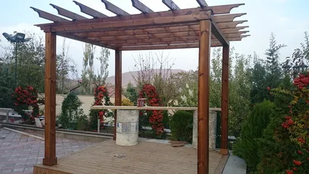 عکس ترمووود فنلاندی. پرگولا 18552