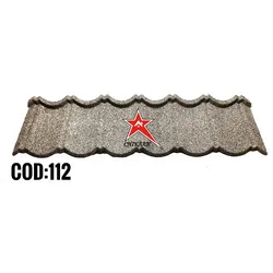 عکس تایل سنگریزه مشکی سفیدچیکان  21055