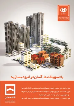 عکس بانک مسکن آگهی در شماره 288 2110