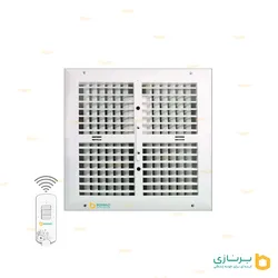عکس دریچه ریموت دار کولر(مربع چهار شبکه) 22024