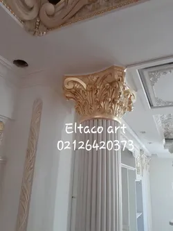 عکس اجرای پتینه کاری با ورق طلا 27890
