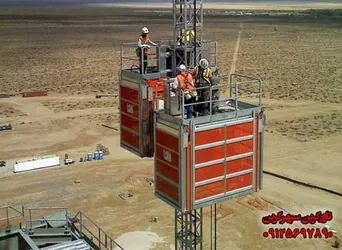 عکس آسانسور کارگاهی و بالابر ساختمانی 31424