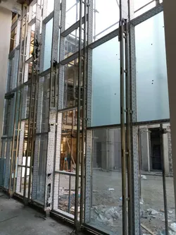 عکس مجری نمای شیشه ایی کرتین وال، نمای کرتین وال  35548