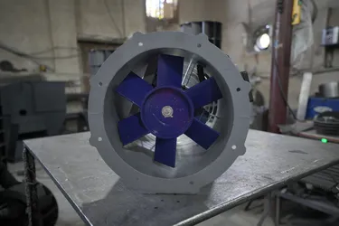 عکس هواکش آکسیال کانالی صنعتی مدل سیلندری 41130