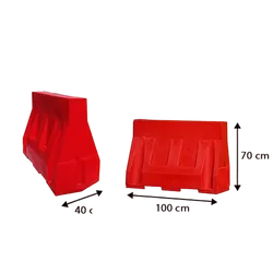 عکس تولید نیوجرسی پلاستیکی ترافیکی | پارکینگ 45138