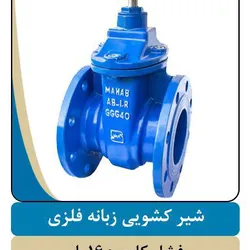 عکس شیر فلکه زبانه لاستیکی  46840
