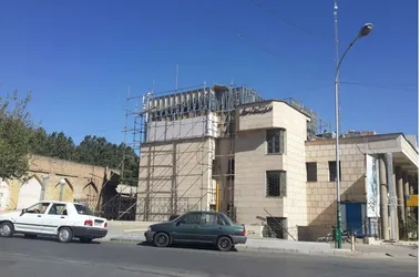 عکس ساخت اضافه طبقه ال اس اف LSF شیراز 8
