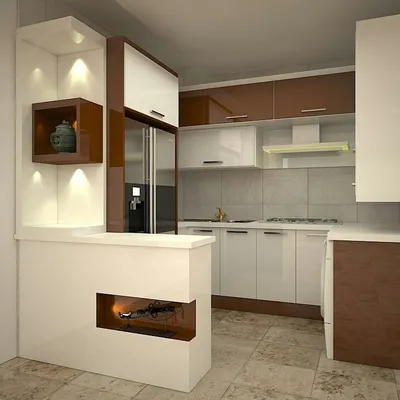عکس کابینت آشپزخانه های گلاس ترک 12030