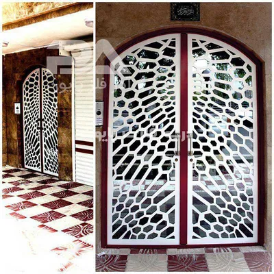 عکس درب فلزی دولنگه ی 003 پایون 18907