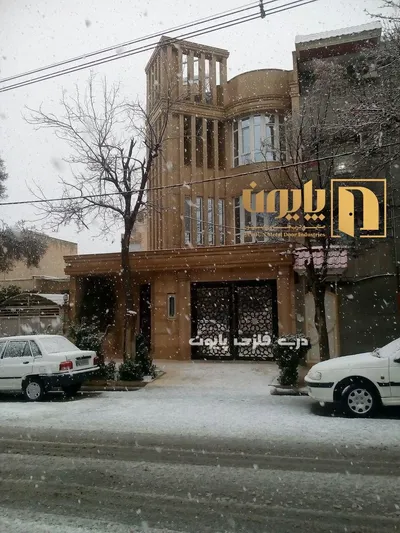 عکس درب ورودی حیاطی مدل 038 پایون 19123