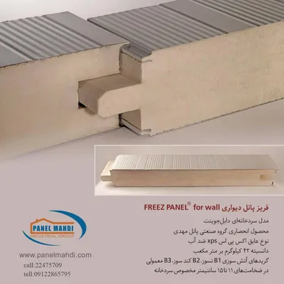 عکس پانل دیواری سردخانه 20440