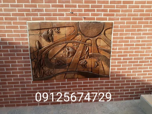 عکس نقش برجسته سفالی  21239